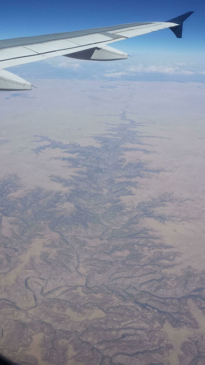 Not Sure If This Counts But, The Grand Canyon View From A Plane