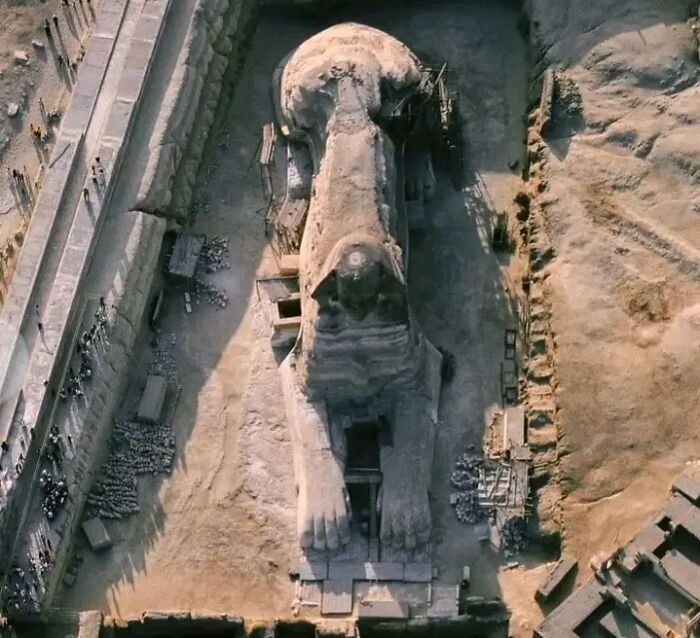 The Sphinx From Above