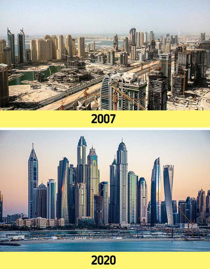 14 Before & After Photos Show How Our World Has Changed In Just A Decade