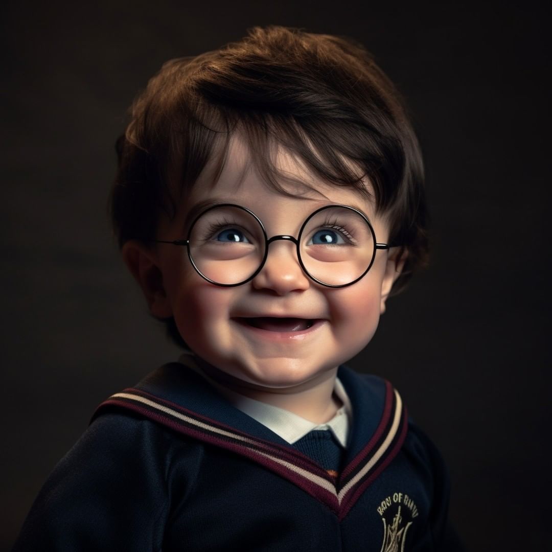 These AI-Created Baby Harry Potter Characters Are So Cute, They'll Put a Spell on You!